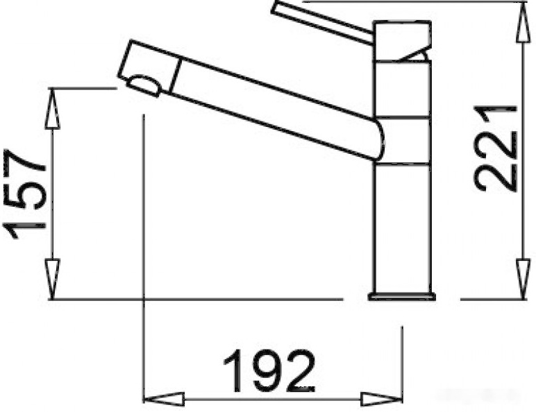 Смеситель Elleci Sava Antracite G59, фото 2