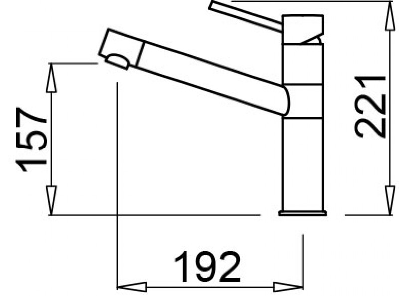 Смеситель Elleci Sava M79 Aluminium, фото 2