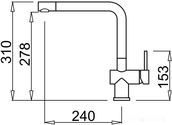 Смеситель Elleci Stream G48 Cemento, фото 2