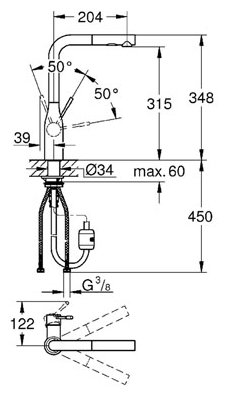 Смеситель Grohe Essence 30270000, фото 2