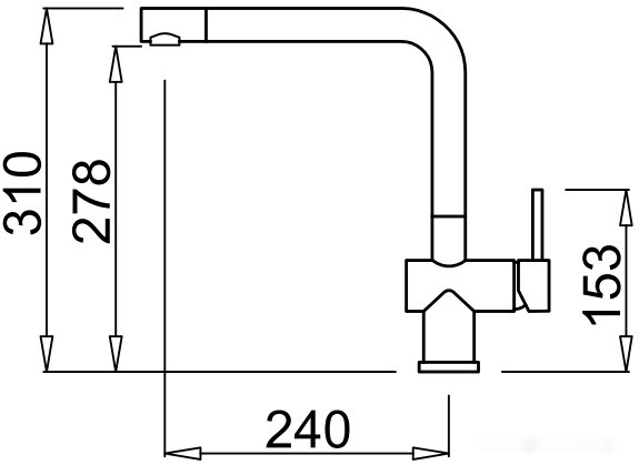 Смеситель Elleci Stream G68 Bianco, фото 2