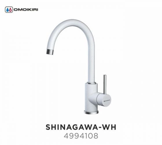 Смеситель Omoikiri Shinagawa-WH (белый)