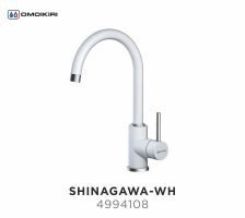 Смеситель Omoikiri Shinagawa-WH (белый)