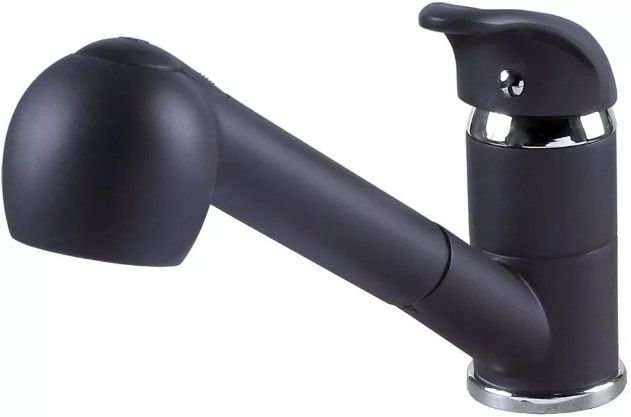 Смеситель Zigmund & Shtain ZS 1200 (Черный базальт)