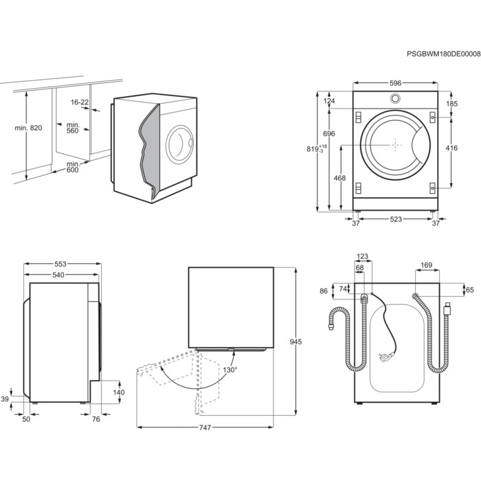 Стиральная машина Electrolux EW7W3R68SI, фото 2