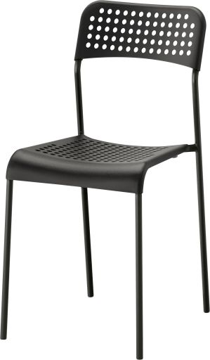 Стул Ikea Адде (Black), фото 1