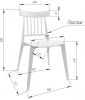 Стул Sheffilton SHT-S108 (белый)