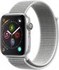 Умные часы Apple Watch Series 4 Sport 44mm Silver Aluminum Case with Seashell Sport Loop