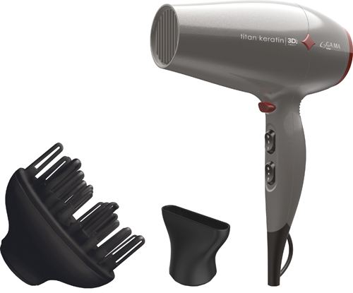 Фен GA.MA H Diamond 3D Titan Keratin, фото 2
