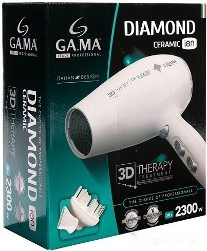 Фен GA.MA Diamond Ceramic Ion, фото 4