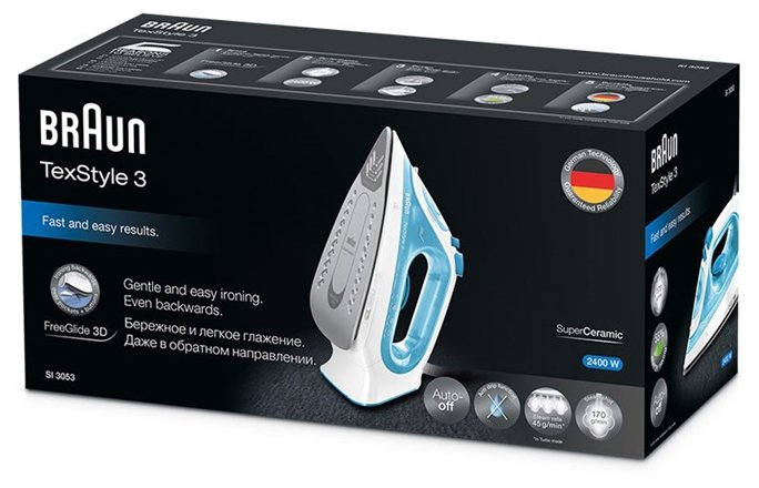 Утюг Braun SI 3053 TexStyle 3, фото 3