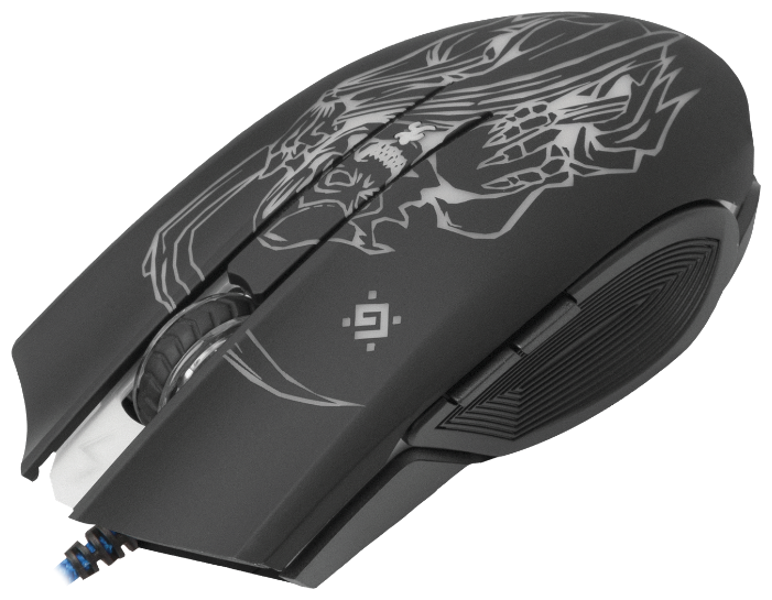 Мышь Defender Ghost GM-190L Black USB, фото 13