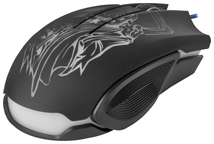 Мышь Defender Ghost GM-190L Black USB, фото 15