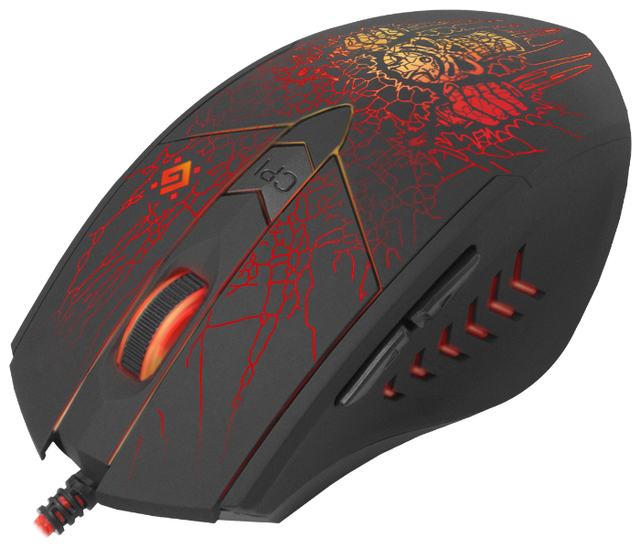 Мышь Defender Doom Fighter GM-260L Black USB, фото 12