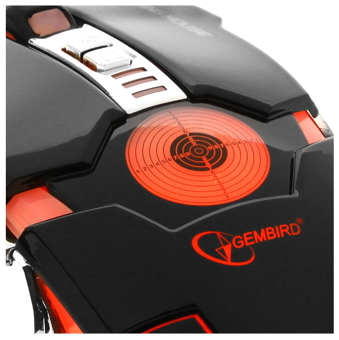 Мышь Gembird MG-530 Black USB, фото 7
