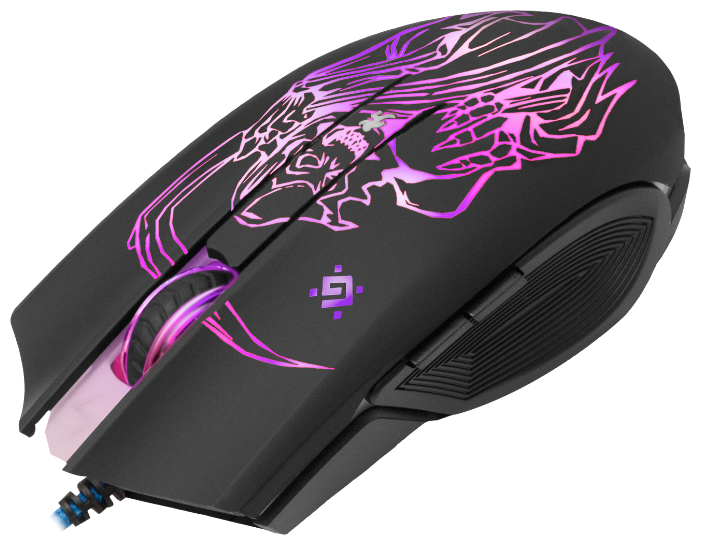 Мышь Defender Ghost GM-190L Black USB, фото 11