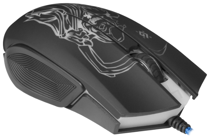 Мышь Defender Ghost GM-190L Black USB, фото 14
