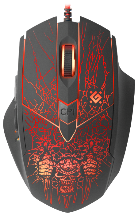 Мышь Defender Doom Fighter GM-260L Black USB, фото 8