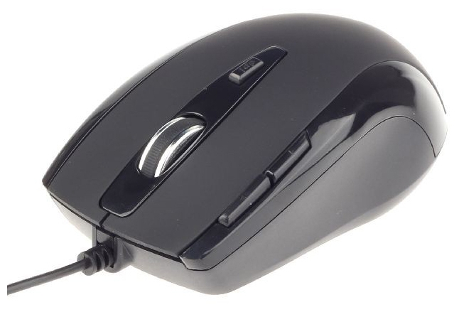 Мышь Gembird MUS-GU-01 Black USB, фото 2