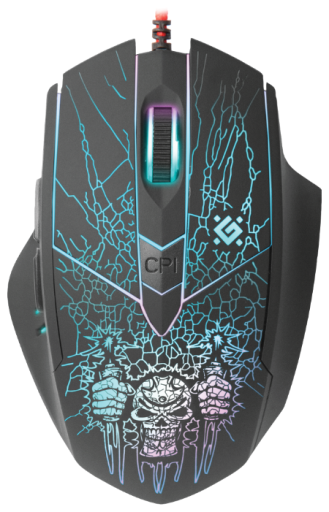 Мышь Defender Doom Fighter GM-260L Black USB, фото 1