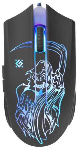 Мышь Defender Ghost GM-190L Black USB, фото 1