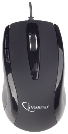 Мышь Gembird MUS-GU-01 Black USB, фото 1