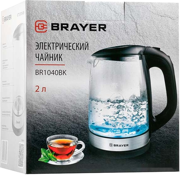 Электрочайник Brayer BR1040BK, фото 6