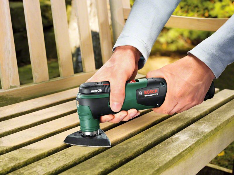 Шлифовальная машина Bosch UniversalMulti 12 (с аккумулятором), фото 3