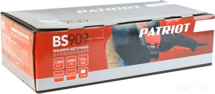 Щеточная шлифмашина Patriot BS 909, фото 3