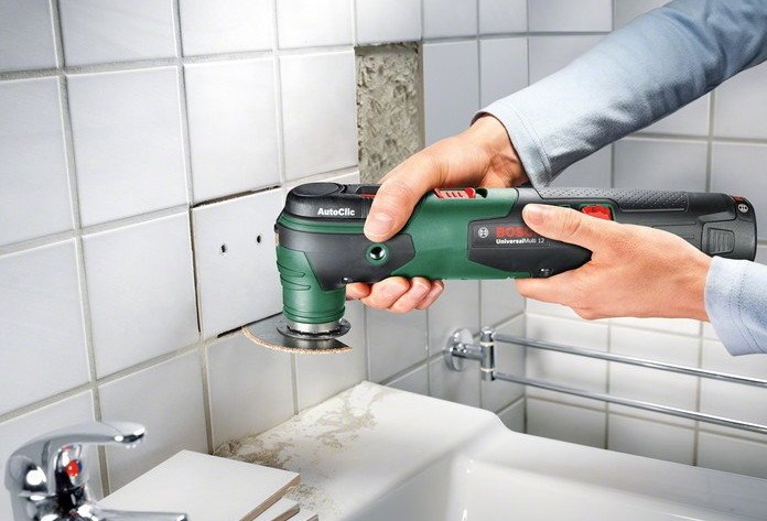 Шлифовальная машина Bosch UniversalMulti 12 (с аккумулятором), фото 2