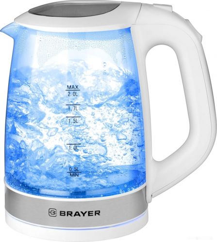 Электрочайник Brayer BR1040WH, фото 1