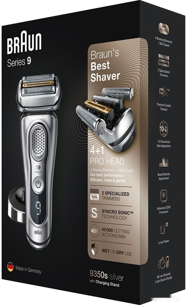 Электробритва Braun Series 9 9350s, фото 4