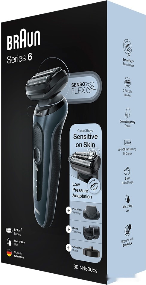 Электробритва Braun Series 6 60-N4500cs, фото 4