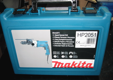 Дрель ударная Makita HP 2051, фото 3