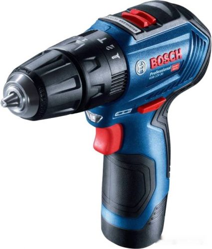 Дрель-шуруповерт Bosch GSB 12V-30 Professional 06019G9100 (с 2-мя АКБ, кейс)