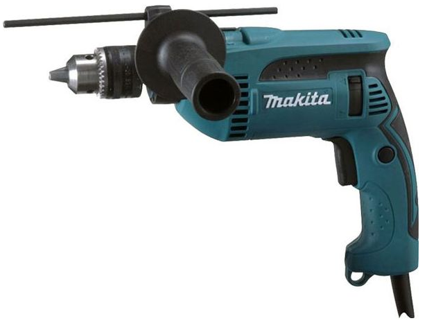 Дрель ударная Makita HP1640K + Набор сверл 5 шт. (D-05175), фото 1