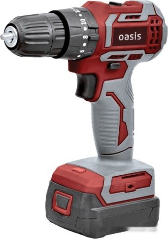 Дрель-шуруповерт Oasis ASU-12A (с 2-мя АКБ, кейс)