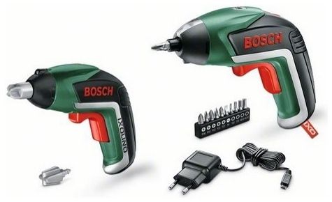 Электроотвертка Bosch IXO V Family Set
