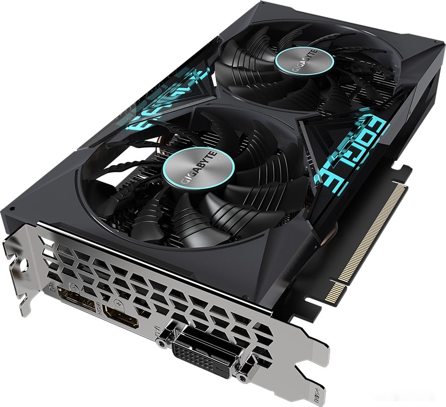 Видеокарта Gigabyte GeForce GTX 1650 D6 Eagle OC 4GB GDDR6 GV-N1656EAGLE OC-4GD, фото 3