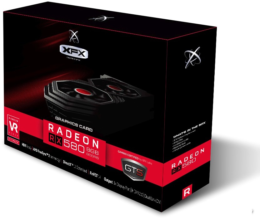 Видеокарта XFX Radeon RX 580 XXX Ed. OC 8GB GDDR5 [RX-580P8DFD6], фото 5