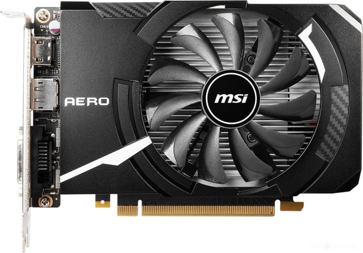 Видеокарта MSI GeForce GTX 1650 D6 AERO ITX OCV1 4GB GDDR6, фото 1