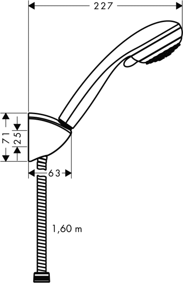 Душевая система Hansgrohe Crometta 85 (27559000), фото 2