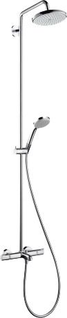 Душевая система Hansgrohe Croma 220 Showerpipe для ванны 1406 мм (27223000)