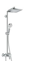 Душевая система Hansgrohe Crometta E 240 1jet Showerpipe [27284000]