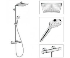 Душевая система Hansgrohe Crometta E 240 1jet Showerpipe [27298000]