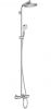 Душевая система Hansgrohe Crometta E 240 1jet Showerpipe [27298000]