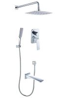 Душевой комплект Lemark Allegro LM5922CW С ВНУТРЕННЕЙ ЧАСТЬЮ