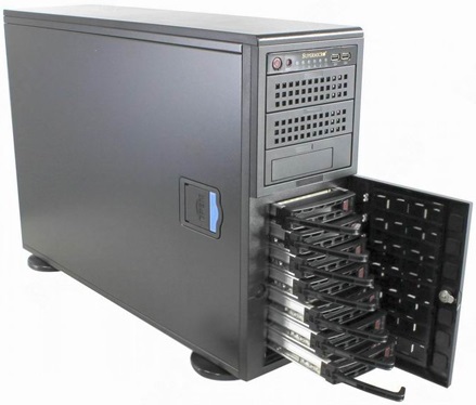 Корпус Supermicro CSE-745TQ-R920B, фото 4
