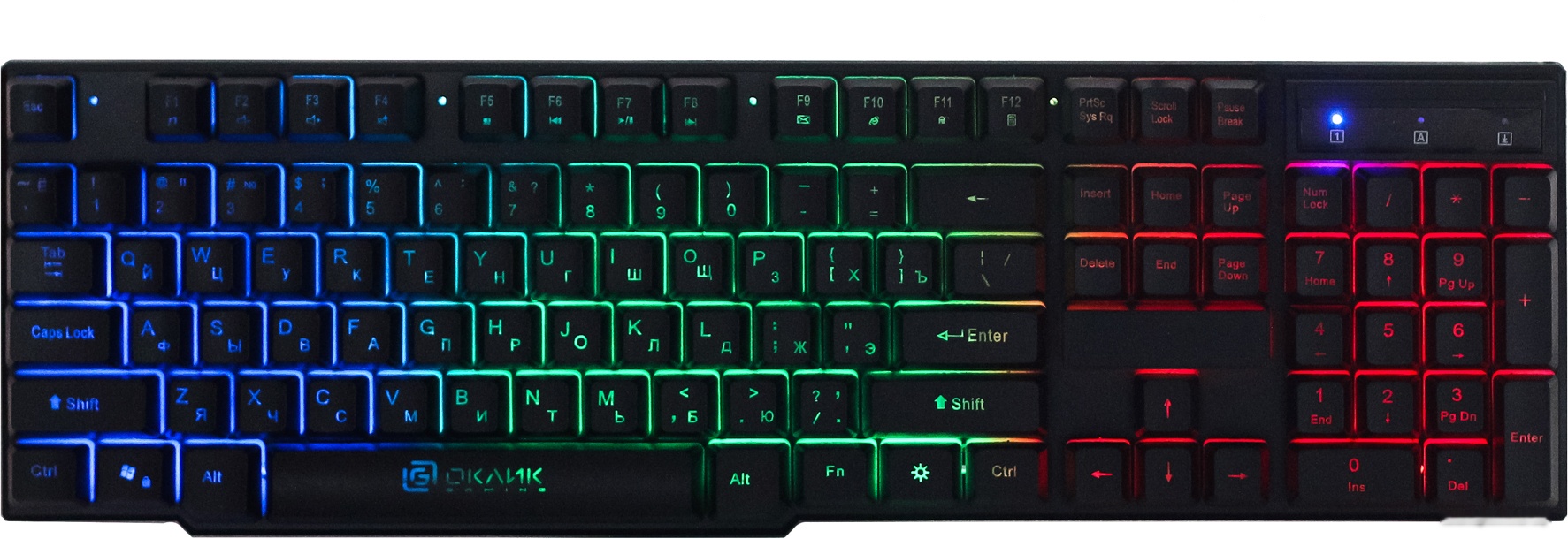 Клавиатура Oklick 780G Slayer [412899], фото 2