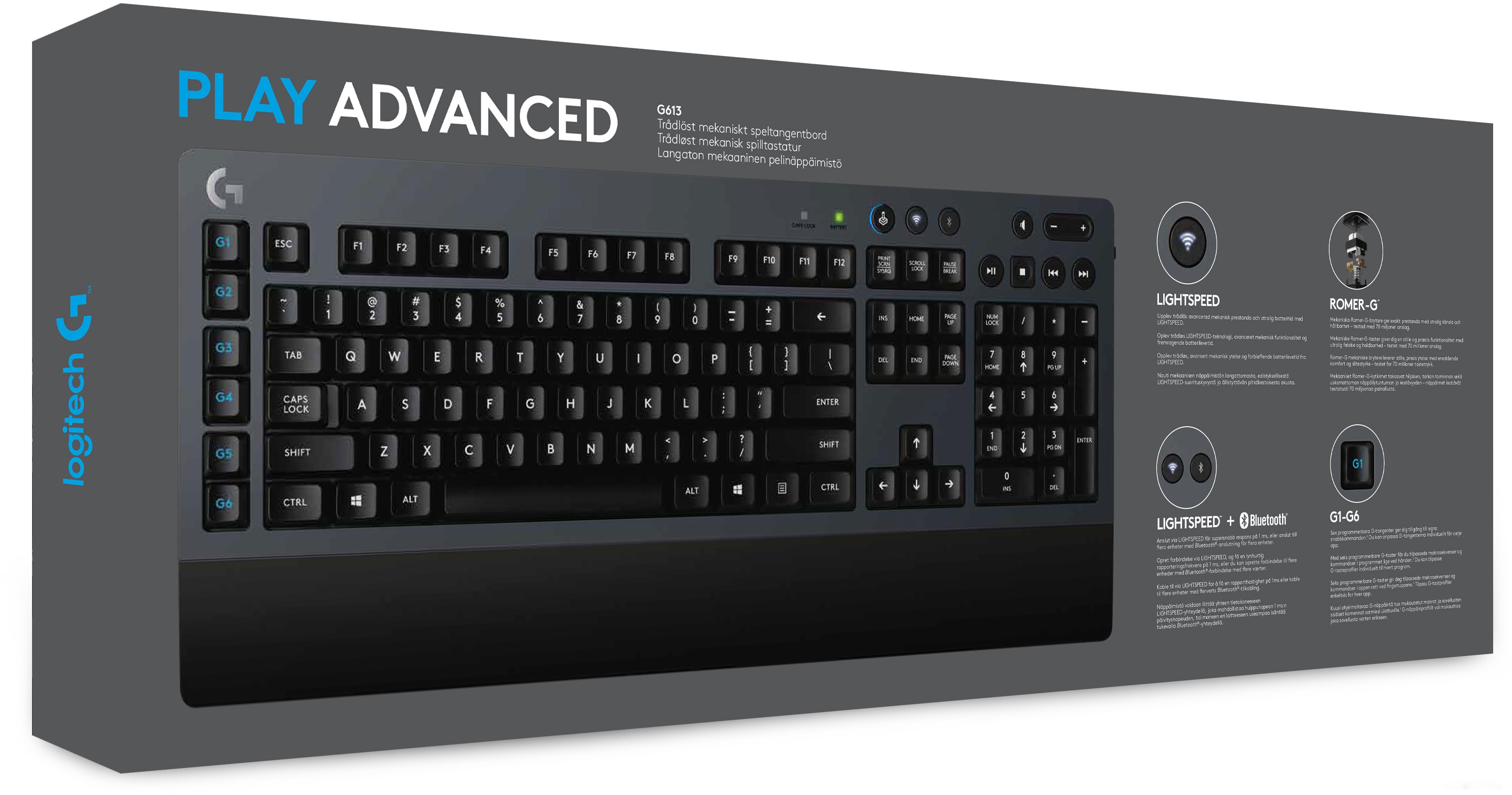 Клавиатура Logitech G613, фото 3